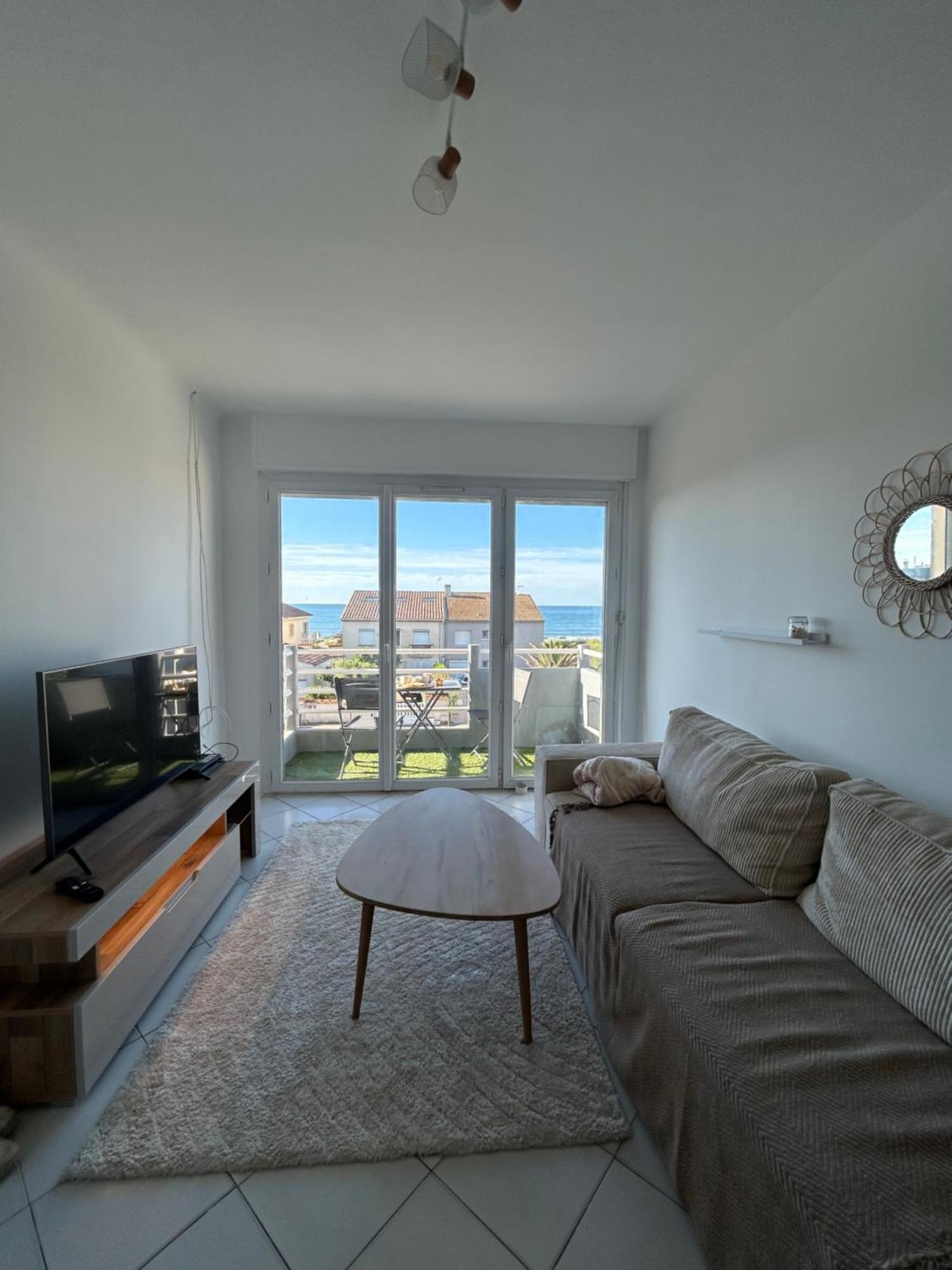 Appartement Traversant Vue Mer Et Etang Mauguio Exterior foto