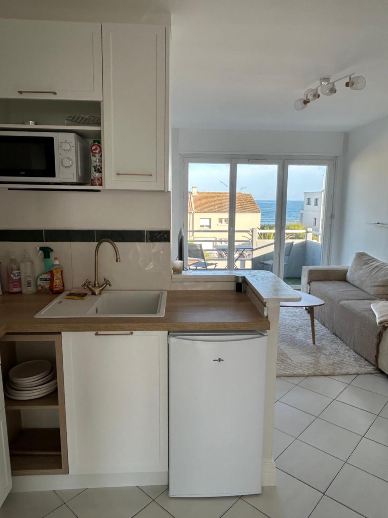 Appartement Traversant Vue Mer Et Etang Mauguio Exterior foto